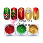 Pigment glitter culorile, set 3 nuante + 3 Aplicatoare NADP016LL Pigment glitter culorile, set 3 nuante + 3 Aplicatoare NADP016LL